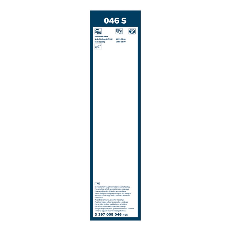 2 Balais d'Essuie Glace 680mm Pour MERCEDES Classe S