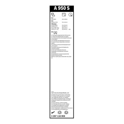 2 Balais d'Essuie Glace 700mm Pour VW Seat Ford 5M0955425A 7M3955425B 1227077