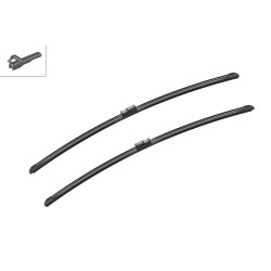 2 Balais d'Essuie Glace 700mm Pour VW Seat Ford 5M0955425A 7M3955425B 1227077