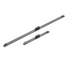 2 Balais d'Essuie Glace 700mm / 300mm Pour Renault Clio V
