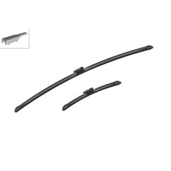 2 Balais d'Essuie Glace 700mm / 300mm Pour Renault Clio V