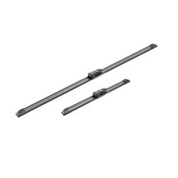 2 Balais d'Essuie Glace 700mm / 340mm Pour Renault Ford Toyota Mitsubishi
