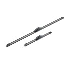 2 Balais d'Essuie Glace 700mm / 340mm Pour Toyota Corolla Suzuki Swace