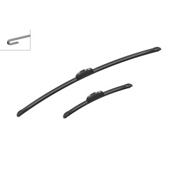 2 Balais d'Essuie Glace 700mm / 340mm Pour Toyota Corolla Suzuki Swace