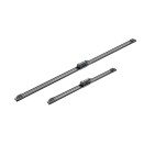 2 Balais d'Essuie Glace 700mm / 400mm Pour Peugeot VW Caddy Seat Ford 517998002