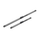 2 Balais d'Essuie Glace 700mm / 450mm Pour Tesla Model X 1034389-00-B