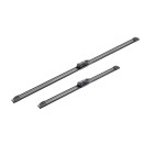 2 Balais d'Essuie Glace 700mm / 450mm Pour VW ID.4 ID.5 Audi Skoda Enyaq