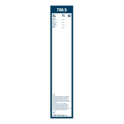 2 Balais d'Essuie Glace 700mm / 500mm Pour Peugeot Fiat Toyota Citroën Jumpy