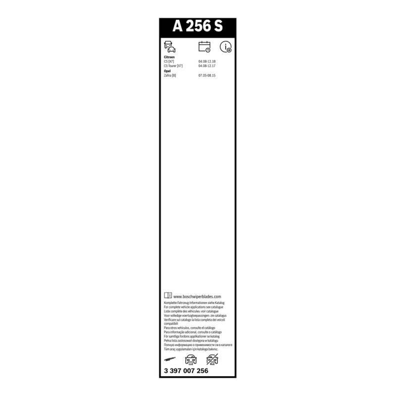 2 Balais d'Essuie Glace 700mm / 550mm Pour Opel Chevrolet Citroën Vauxhall