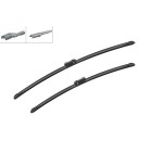 2 Balais d'Essuie Glace 700mm / 600mm Pour Peugeot Opel Citroën C4 - Vauxhall