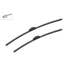 2 Balais d'Essuie Glace 700mm / 600mm Pour VW Sharan Seat Alhambra Ford Galaxy