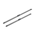 2 Balais d'Essuie Glace 700mm / 625mm Pour Renault Modus 7711230018