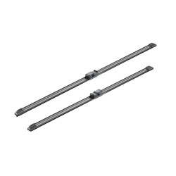 2 Balais d'Essuie Glace 700mm / 625mm Pour Renault Modus 7711230018