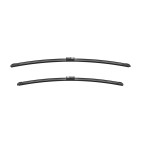 2 Balais d'Essuie Glace 700mm / 625mm Pour Renault Modus 7711230018