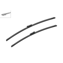 2 Balais d'Essuie Glace 700mm / 650mm Pour Peugeot 307 MERCEDES Viano Vito