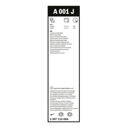 2 Balais d'Essuie Glace 725mm Pour Ford Galaxy S-Max 2291756 2291760 2291764