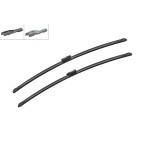 2 Balais d'Essuie Glace 725mm Pour VW ID. Buzz