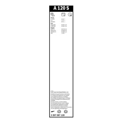 2 Balais d'Essuie Glace 750mm / 650mm Pour Peugeot Ford Citroën C4 II DS 642321