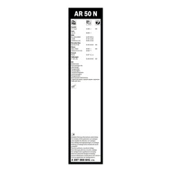 1 Balai d'Essuie-Glace 500mm Pour Peugeot Expert VW Fiat Scudo Nissan Cabstar