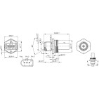Capteur Pression Carburant Pour BMW MERCEDES Smart 13537794758 0041536728