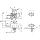 Capteur Pression du Tuyau d'Admission Pour Opel Fiat Alfa Romeo Cadillac BLS