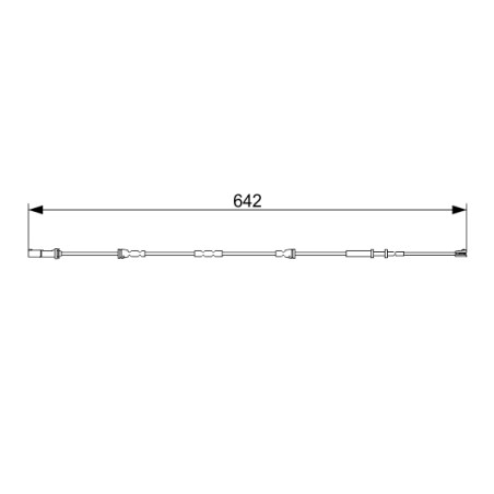 Contacteur Usure Plaquette de Freins Pour BMW Série 1 F40 2 F44 F45 F46 X1 Van