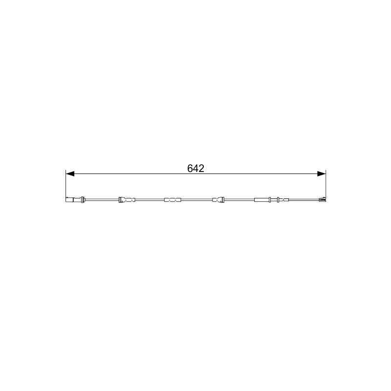 Contacteur Usure Plaquette de Freins Pour BMW Série 1 F40 2 F44 F45 F46 X1 Van