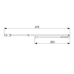 Contacteur Usure Plaquette de Freins Pour BMW Série 1 F40 2 F44 F45 F46 X1 Van