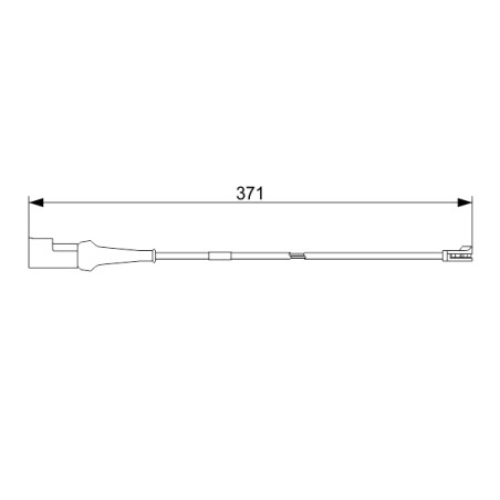 Contacteur Usure Plaquette de Freins Pour Ford Tourneo Transit BK312N248AD