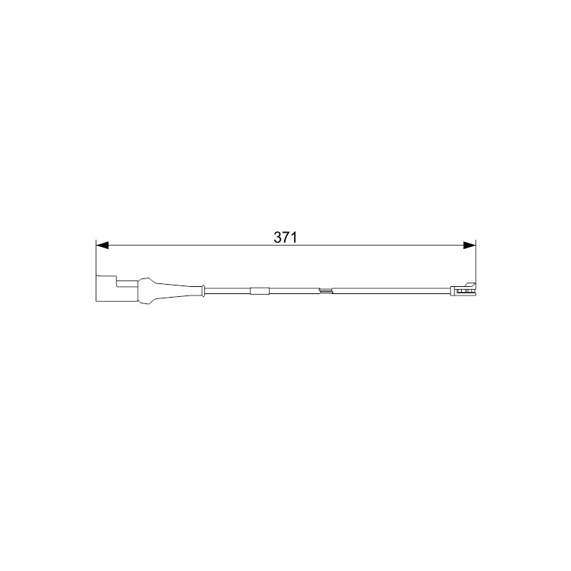 Contacteur Usure Plaquette de Freins Pour Ford Tourneo Transit BK312N248AD