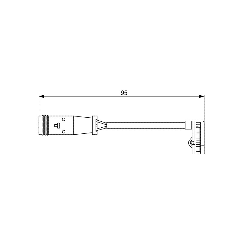 Contacteur Usure Plaquette de Freins Pour VW Crafter 30-35 30-50 MERCEDES