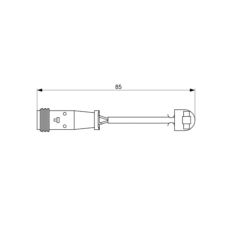 Contacteur Usure Plaquette de Freins Pour VW Crafter 30-50 MERCEDES Sprinter
