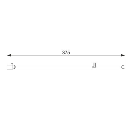 Contacteur Usure Plaquette de Freins Pour VW Touareg Porsche Cayenne 7L5907637A