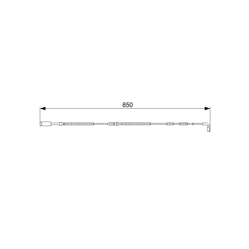 Contacteur Usure Plaquette de Freins Pour BMW Série 3 E90 E91 E92 34356764851