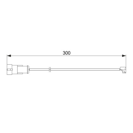 Contacteur Usure Plaquette de Freins Pour Iveco Daily II III 1908407 42548208