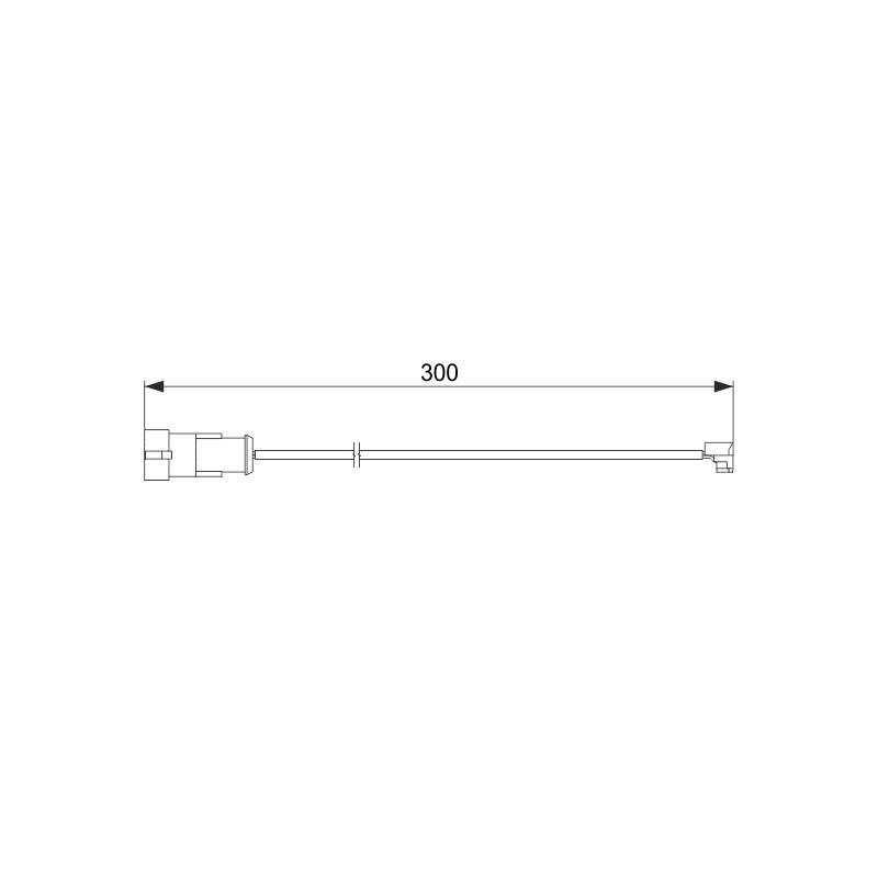 Contacteur Usure Plaquette de Freins Pour Iveco Daily II III 1908407 42548208