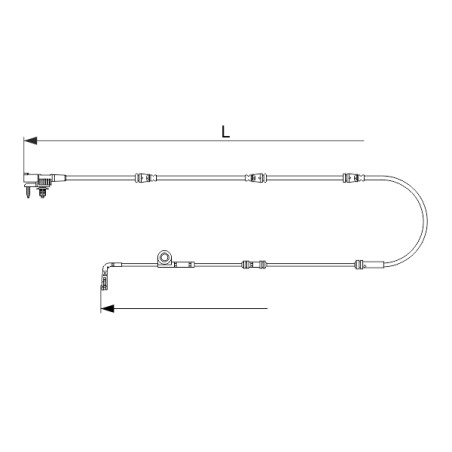 Contacteur Usure Plaquette de Freins Pour Land Rover Defender Station Wagon Van
