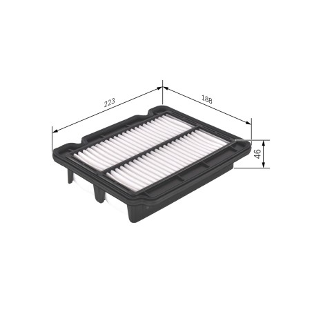 Filtre à Air Pour Chevrolet Aveo/Kalos Daewoo Kalos 42386928 96536696 96536697