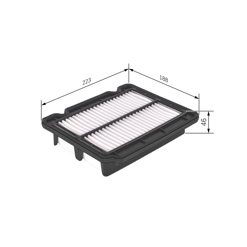 Filtre à Air Pour Chevrolet Aveo/Kalos Daewoo Kalos 42386928 96536696 96536697