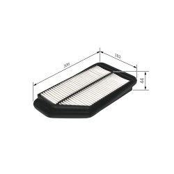 Filtre à Air Pour Honda Civic VIII 17220-RSR-E00