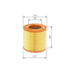 Filtre à Air Pour Nissan NISSAN-TRUCK RENAULT TRUCKS 16546-MA70A 16546-MA70C