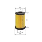 Filtre à Air Pour Nissan Navara NP300 Pick-up 165469S000 165469S001 165469S010
