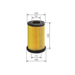 Filtre à Air Pour Nissan Navara NP300 Pick-up 165469S000 165469S001 165469S010
