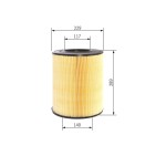 Filtre à Air Pour MITSUBISHI Canter (FB7, FB8, FE7, FE8) VII ME017246 ME423319