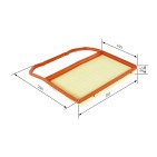 Filtre à Air Pour VW Load UP Polo UP! Seat Skoda Citigo Fabia III 04C129620C