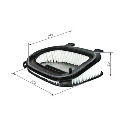 Filtre à Air Pour BMW X3 X5 X6 13717811026