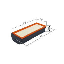 Filtre à Air Pour BMW Série 3 F30, F80 F31 F34 4 F32, F82 F33, F83 13718510239