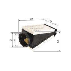 Filtre à Air Pour MERCEDES Classe C T-Model