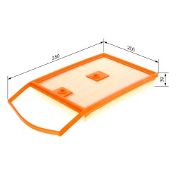 Filtre à Air Pour VW Polo Audi A1 Seat Skoda Fabia III Rapid 6C0129620D