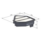 Filtre à Air Pour Honda CR-V IV 17220-R5Z-G01